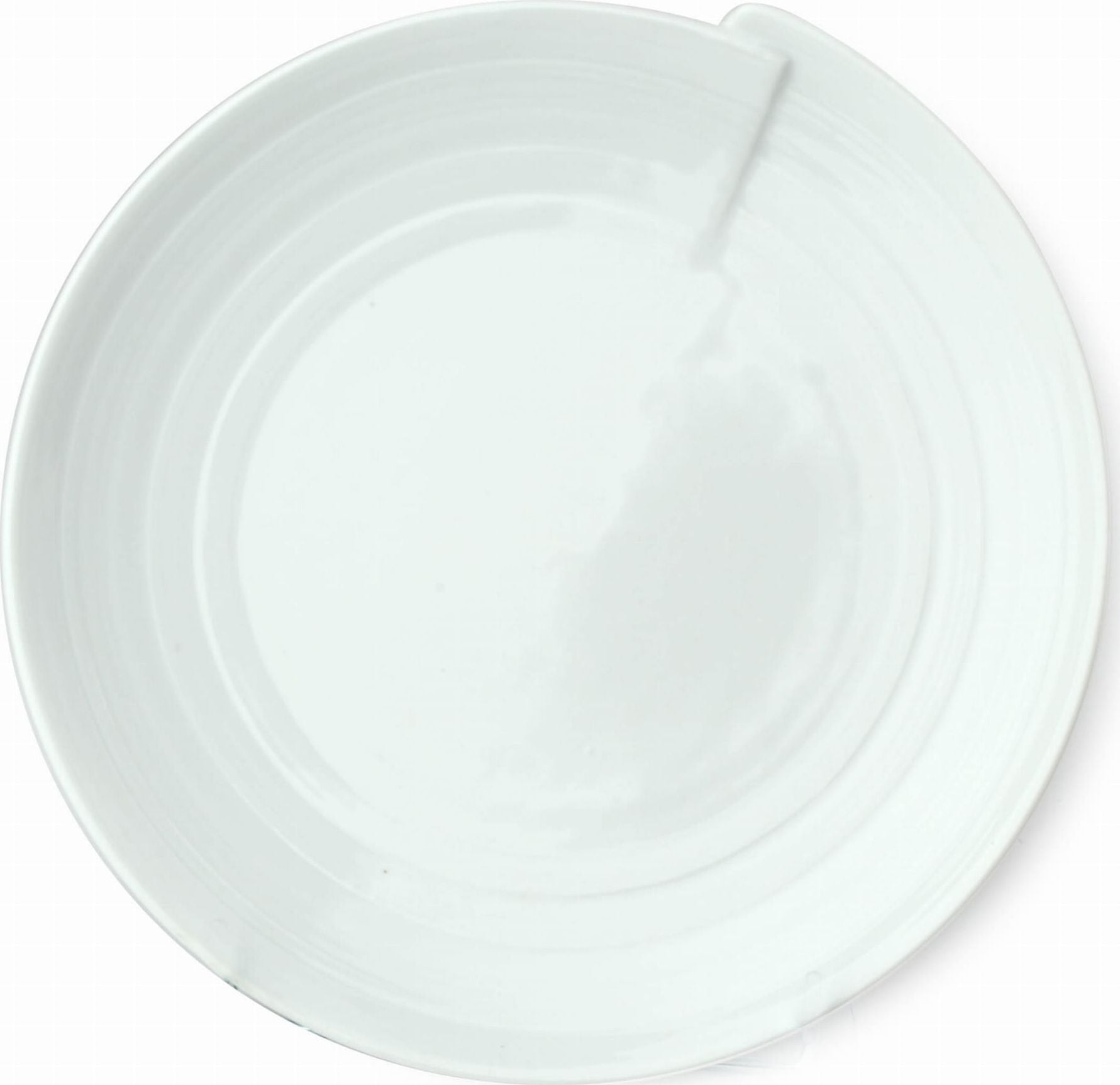 talerz ozdobny biała porcelana 21x21x2,5cm | ZS-11508