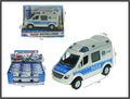 auto metalowe mini van POLICJA