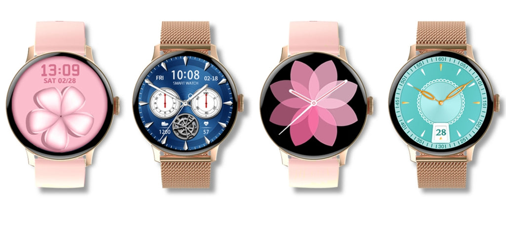 Smartwatch Damski GIEWONT Różowe Złoto GW330-1