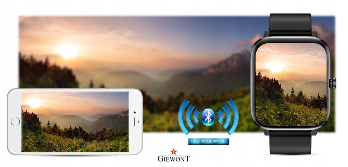 Smartwatch Giewont Czarny GW230-2