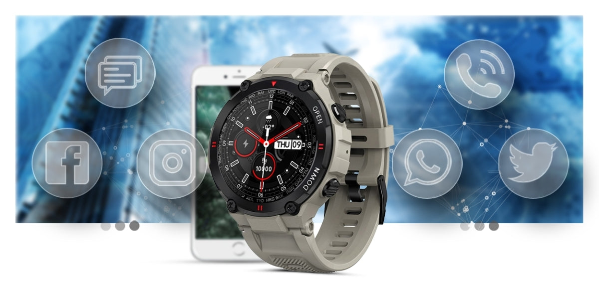 Smartwatch GIEWONT Szary GW430-2