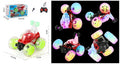 auto, samochód kaskaderski led  świecący zdalnie sterowany 18x15x15 cm w kartonie NT5402