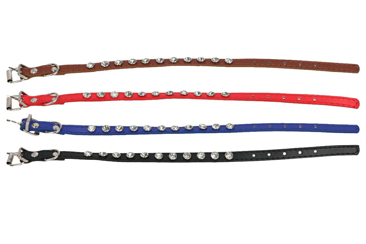 Obroza dla psa i kota – szerokość 1 cm, długość 32 cm