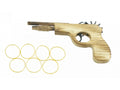 pistolet drweniany na gumki   6209