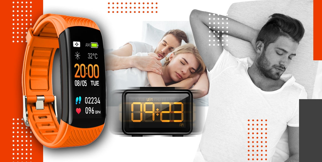 Smartwatch GIEWONT Czarno Pomarańczowy 2 Paski GW200-9