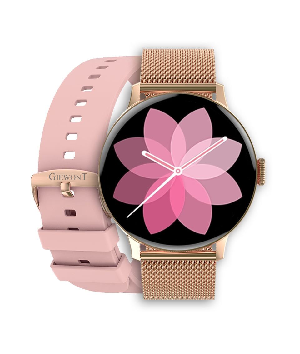 Smartwatch Damski GIEWONT Różowe Złoto GW330-1