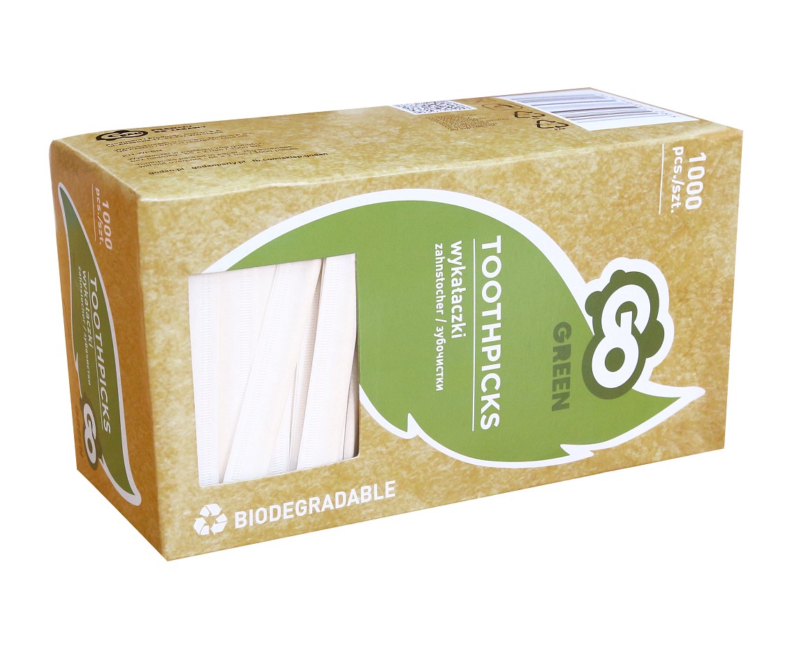 wykałaczki w papierku 1000szt  KH-WPBN