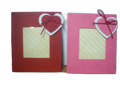 ramka na zdjęcia filc serce 9x9cm | DCJ643