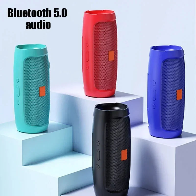 Przenośny głośnik Bluetooth z subwooferem - dźwięk stereo - radio FM - karta TF