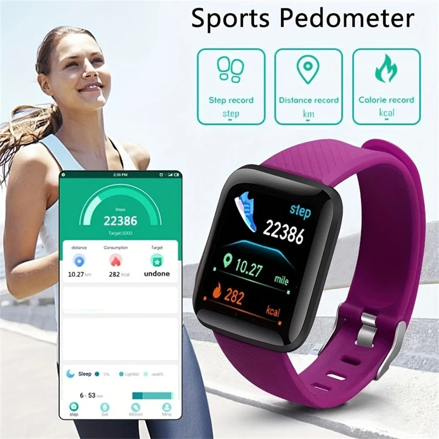 Smartwatch CHAONB Y68 - Kompaktowy Fitness Tracker Pulsometr