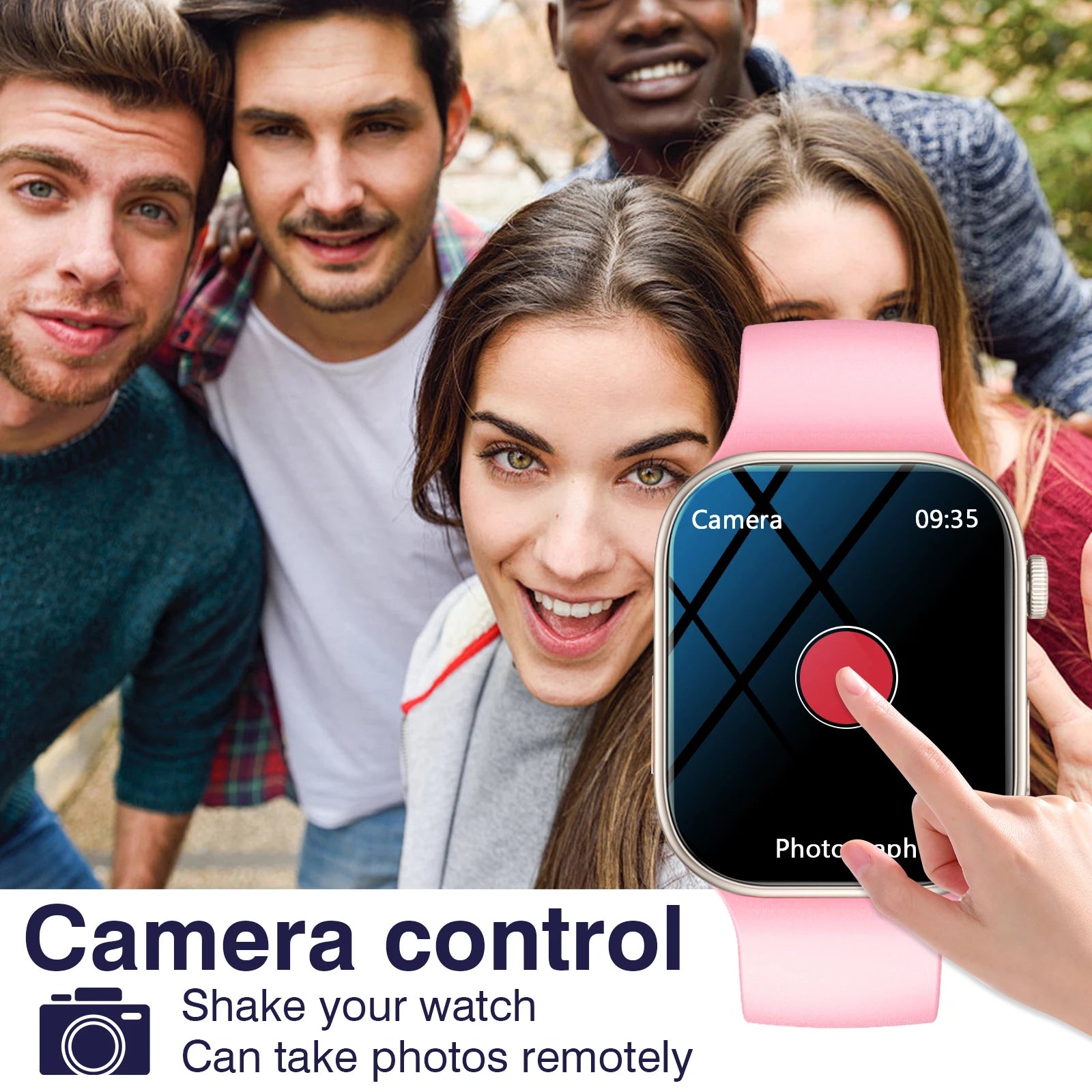 Smartwatch LOMAXFR 2.02" - Duży Ekran Bezprzewodowe Połączenia