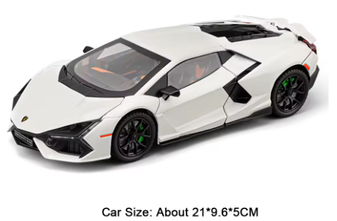 Model Samochodu Sportowego REVUELTO 1:24 - Metalowy z Dźwiękiem i Światłem