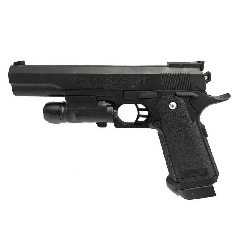 pistolet na kulki z laserem 24cm  B-1943