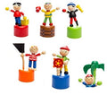 figurka drewniana pirat  | u-961