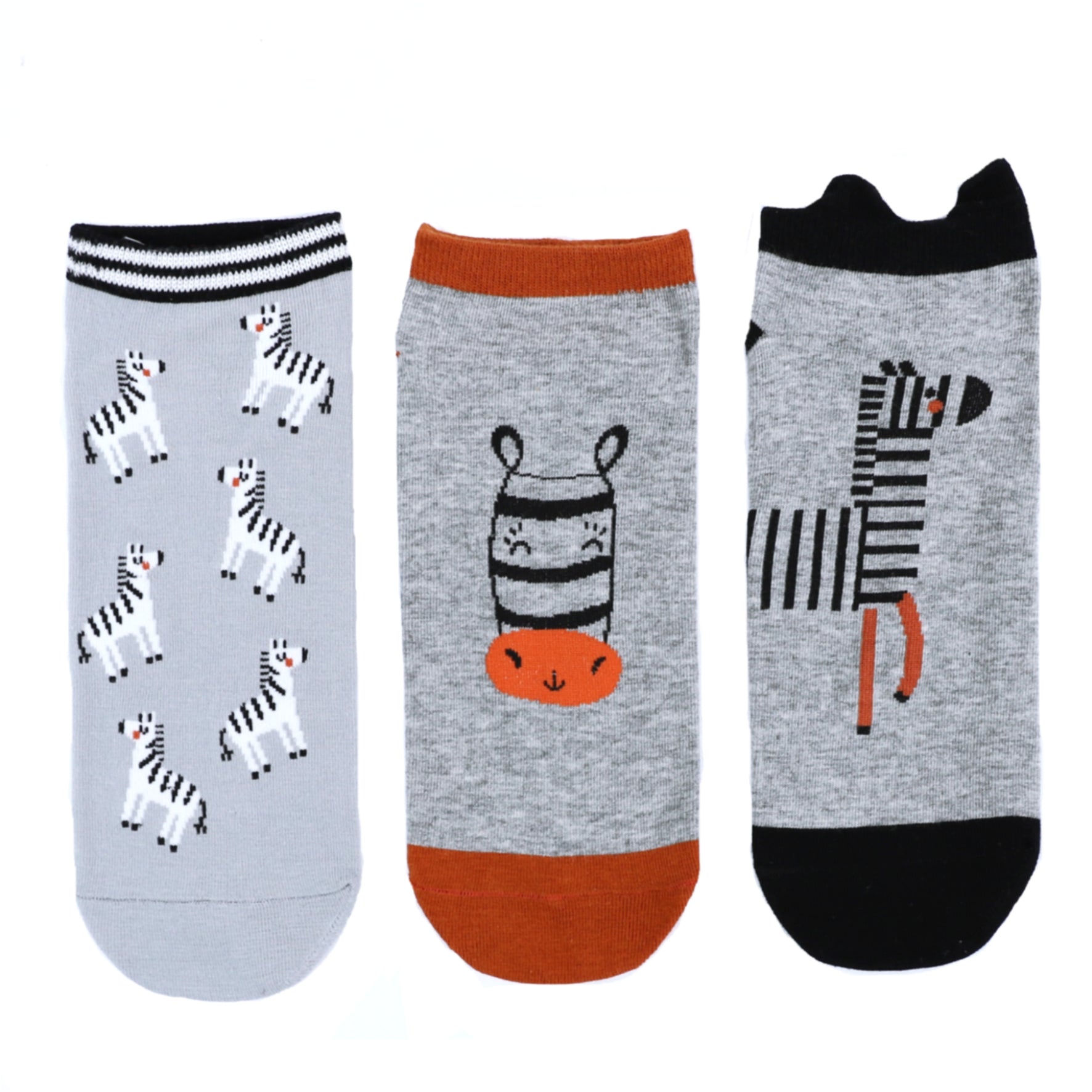 skarpetki stopki zebra 3 pary  CDS500-009