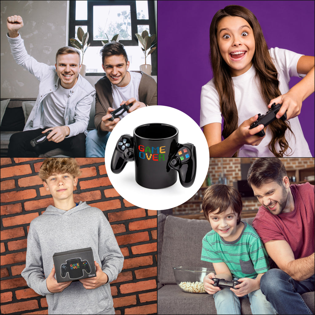 Zestaw Prezentowy Gracza - Kubek Podkładka Brelok Pad - dla fana gier